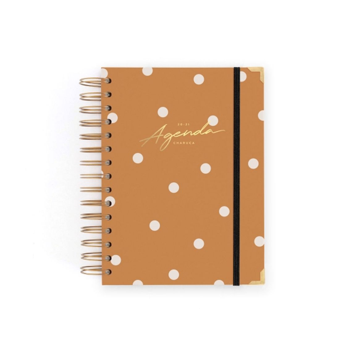 Moda Agenda Diaria 20-21. Canela. Mediana (Chubby)