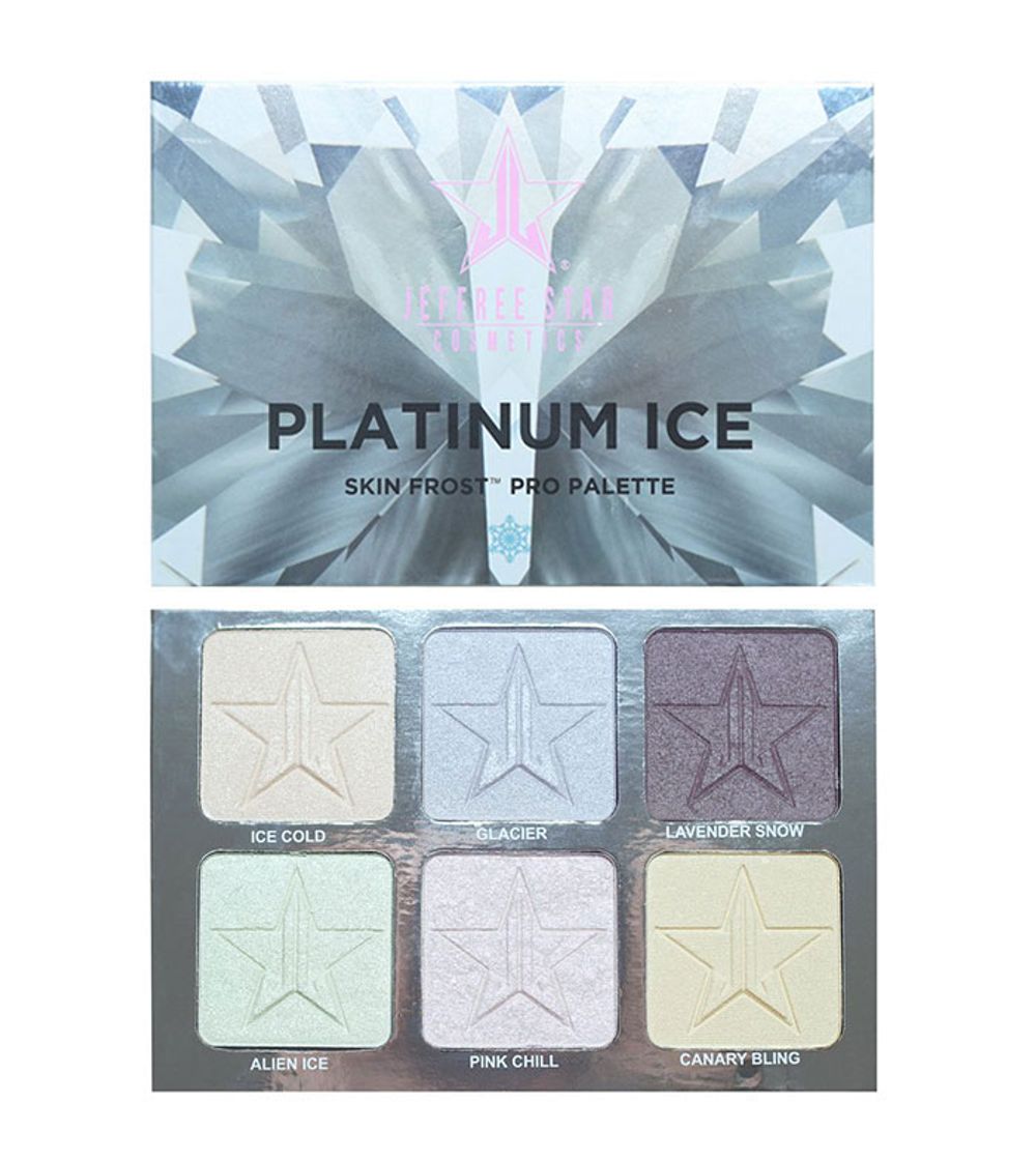 Fashion Paleta de iluminadores Platinum Ice Skin Frost Pro