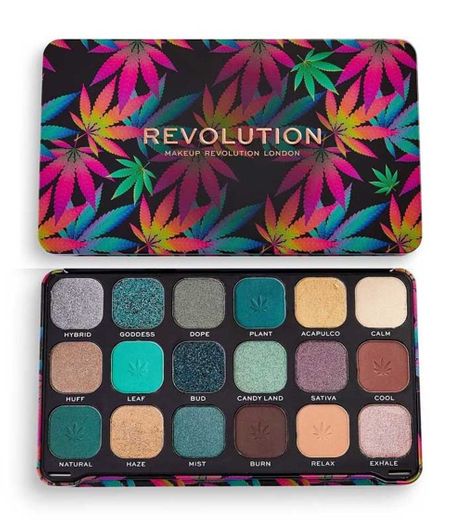 Makeup Revolution Forever Flawless Chilled with cannabis sativa