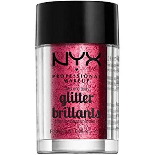 Nyx Professional Makeup - Face & Body Glitter - GLI09: Red