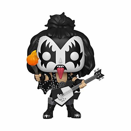 Game Funko- Pop Vinilo: Kiss: The Demon Figura Coleccionable, Multicolor, Estándar