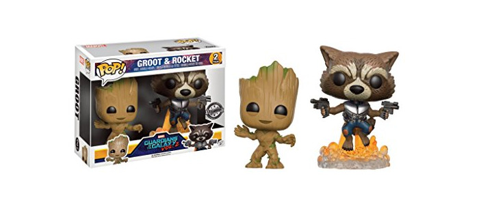 Product Set Figuras Pop! Vinyl Mavel Guardians of The Galaxy 2 Young Groot