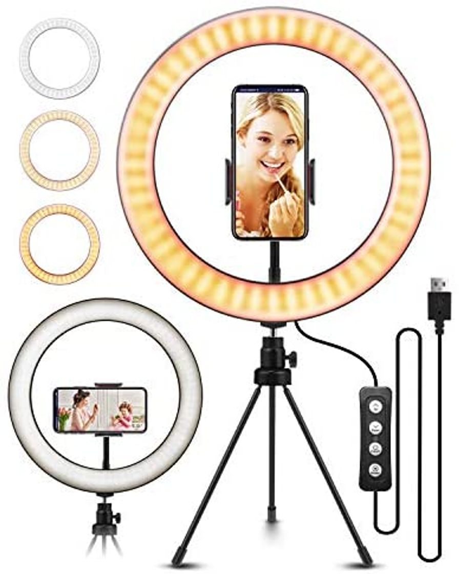 Electrónica ELEGIANT Anillo de Luz LED Fotografia 10.2" de Escritorio