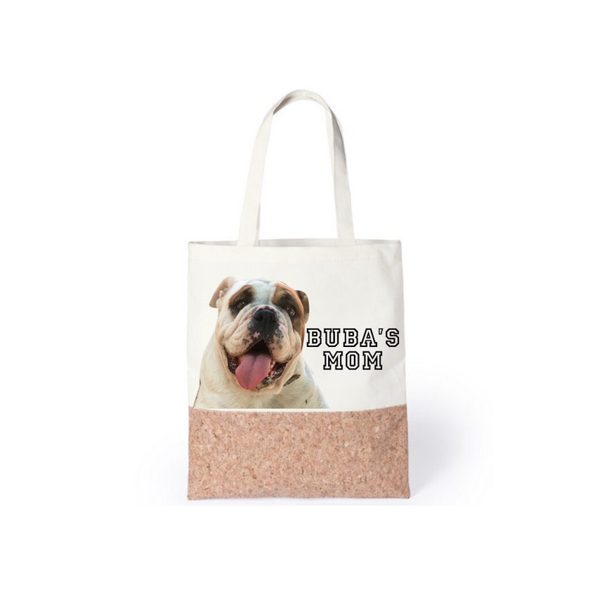 Social Bolsa corcho personalizada con tu mascota