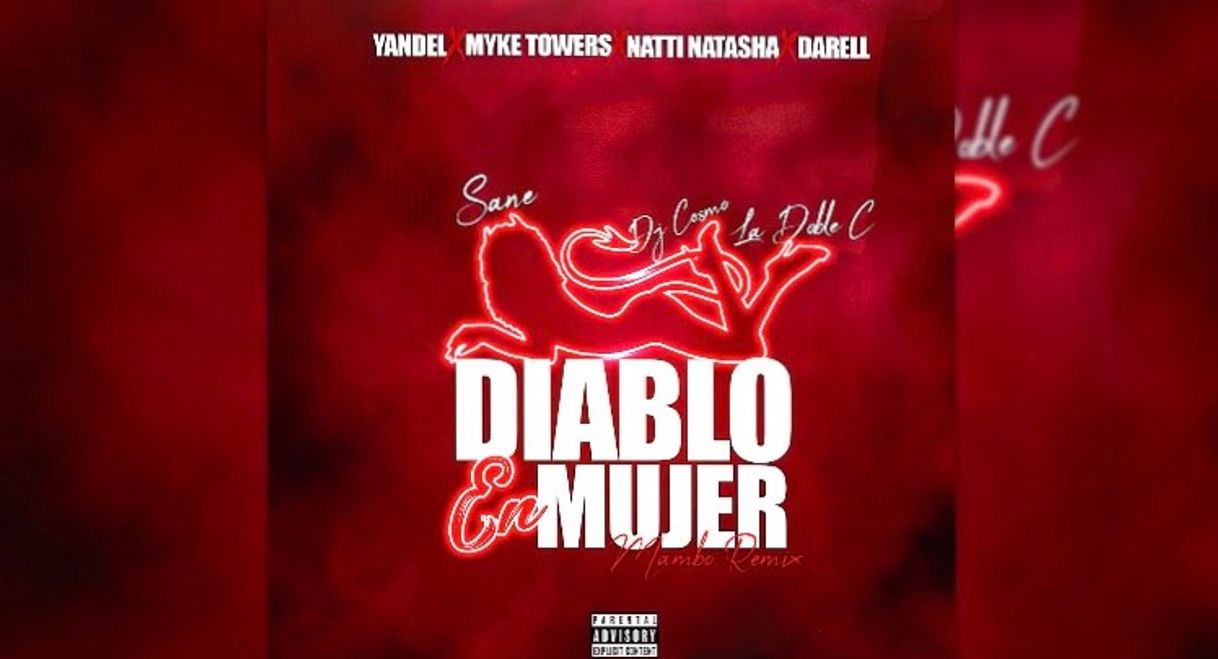 Canción Yandel, Myke Towers, Natti Natasha & Darell -Diablo en Mujer