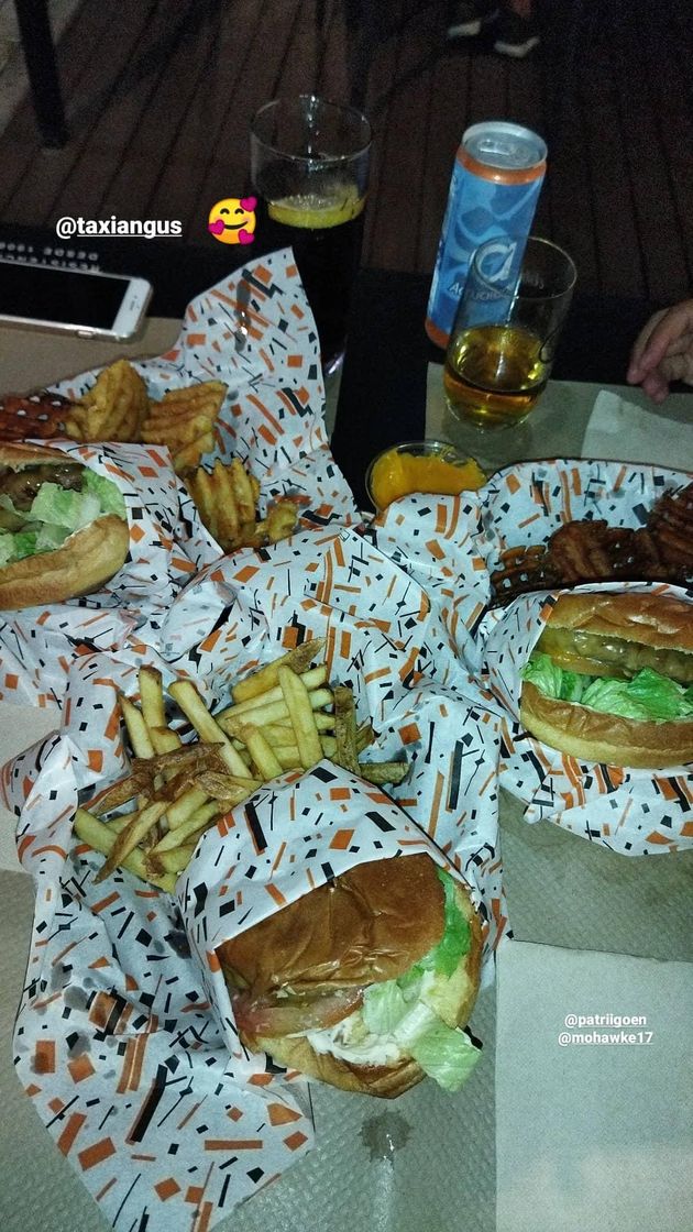 Restaurantes Taxi-Angus Burger