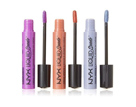 NYX Liquid Suede Cream Lipstick Gift Set 05 - 3x4ml Run The