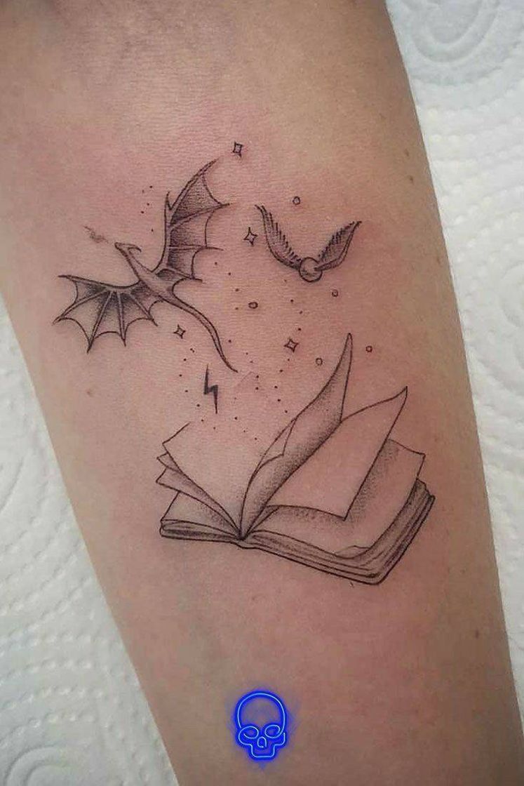 Moda tatoo Harry Potter 