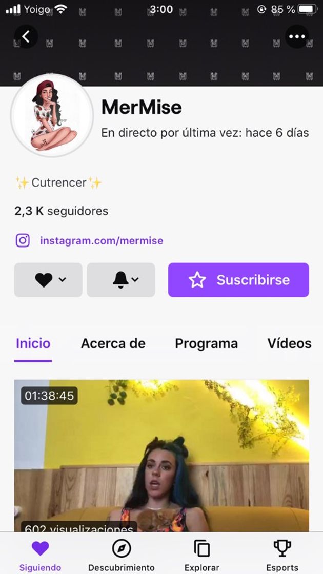 Moda Twitch de Mermise 