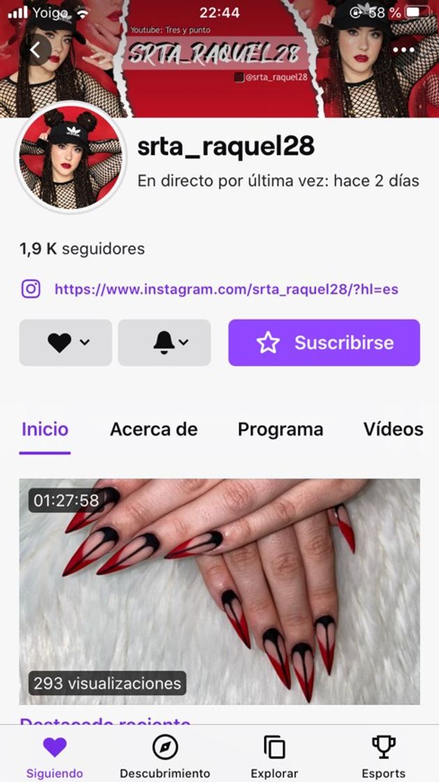 Fashion srta_raquel28 Videos - Twitch