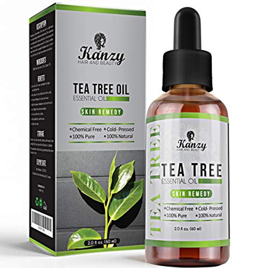 Social KANZY Aceite esencial de árbol de té - Para masaje - para