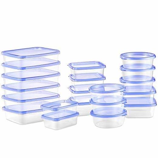 Deik Set de Recipientes para Alimentos con Tapa