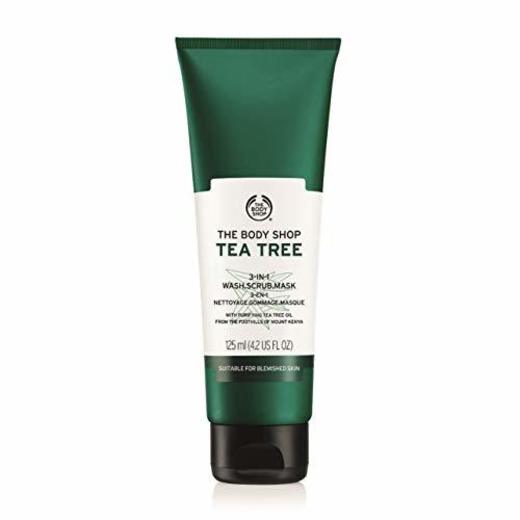 The Body Shop Tea Tree 3-In-1 Wash Scrub Mask