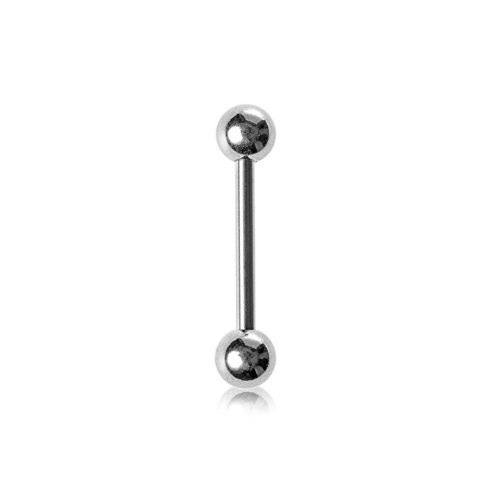 Fashion Blue Banana Body Piercing Acero Quirúrgico 1.6mm Barbell