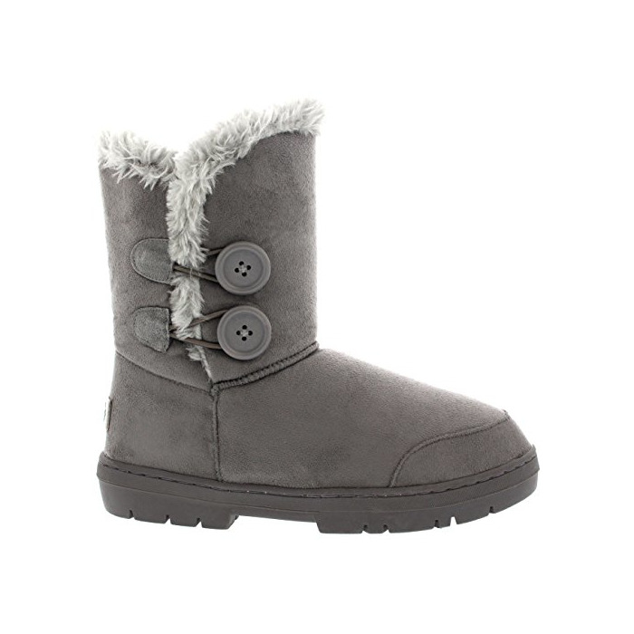 Social Botas de invierno con doble botón