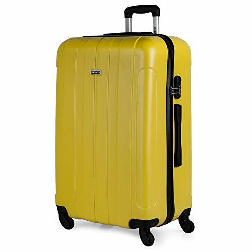 Moda ITACA - Maleta de Viaje Grande XL Rígida 4 Ruedas Trolley 73