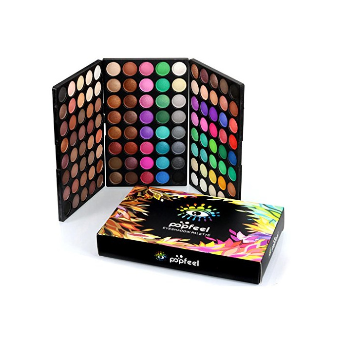 Social Tefamore Paleta De Sombra De Ojos 120 Colores De Polvos Cosméticos En