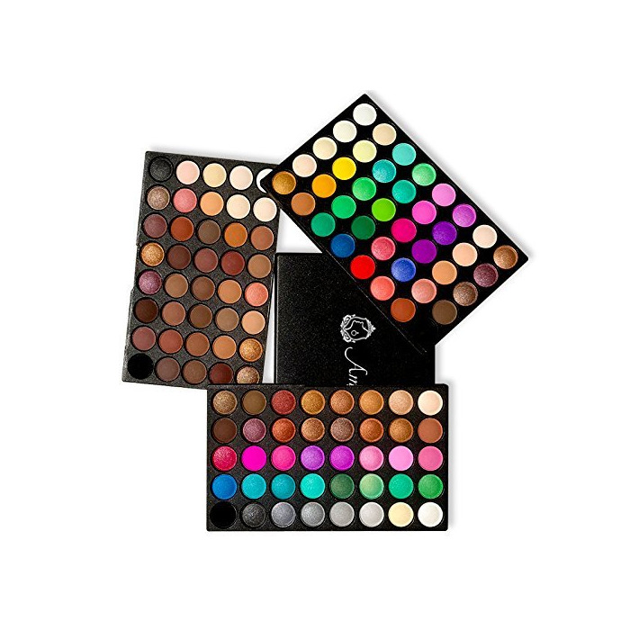 Social AMBITO 120 colores Paleta de sombra de ojos cosmética maquillaje Kit Set