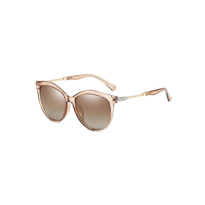 Social VeBrellen Oversized Moda Gafas De Sol Polarizadas para Mujeres UV400 Protect
