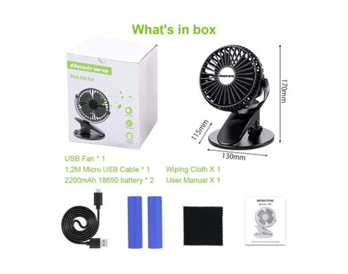 Productos Bestrans Mini Ventilador USB