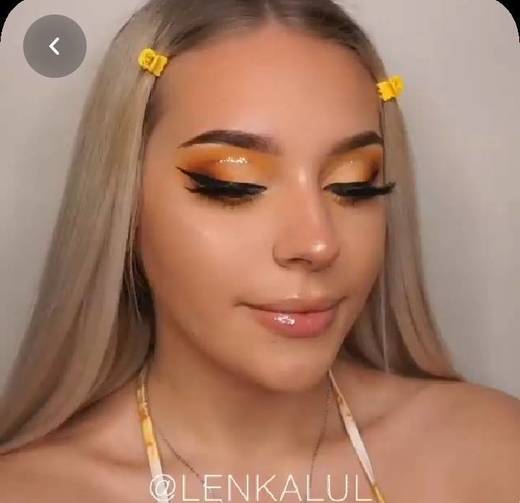 Sunflower makeup tutorial