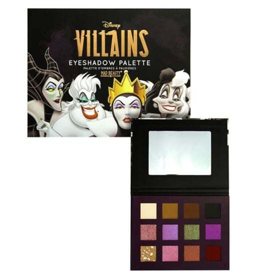 Moda Disney Villains Eye Shadow Pallet -1pc - Gifts from Mad Beauty Ltd UK