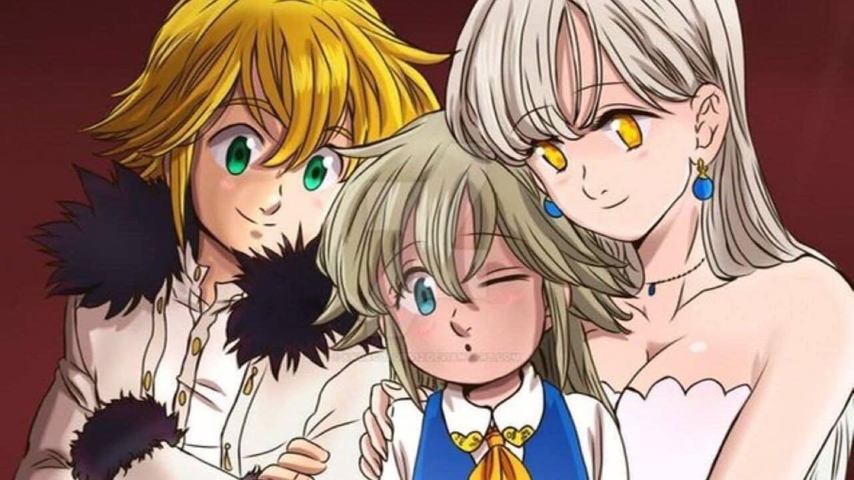 Moda Meliodas, Elizabeth y Tristán ❤️