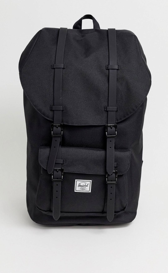 Electronic Herschel Supply Co. Little America, Mochila de a diario Unisex Adulto, Negro