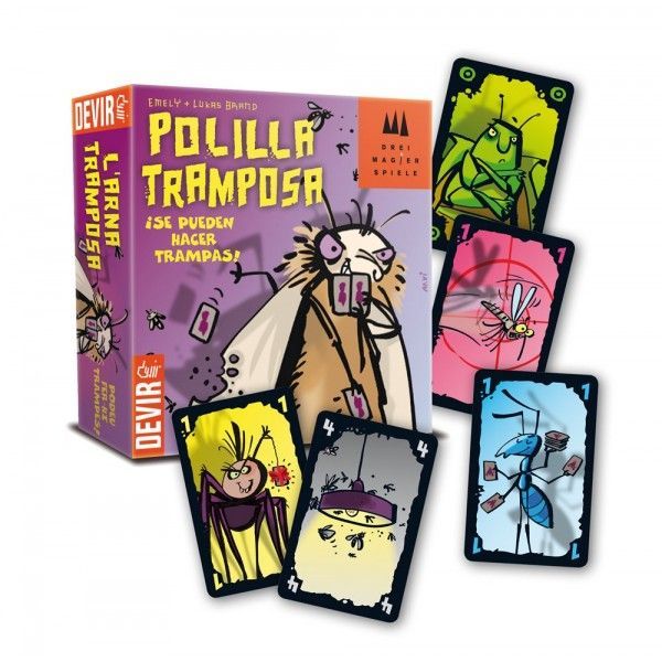 Fashion Polilla Tramposa - Juego de cartas - Zacatrus