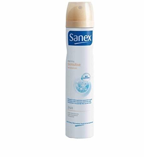 Belleza Sanex Desodorante Spray - Dermo Sensitive - para pieles sensibles - 6 Pack