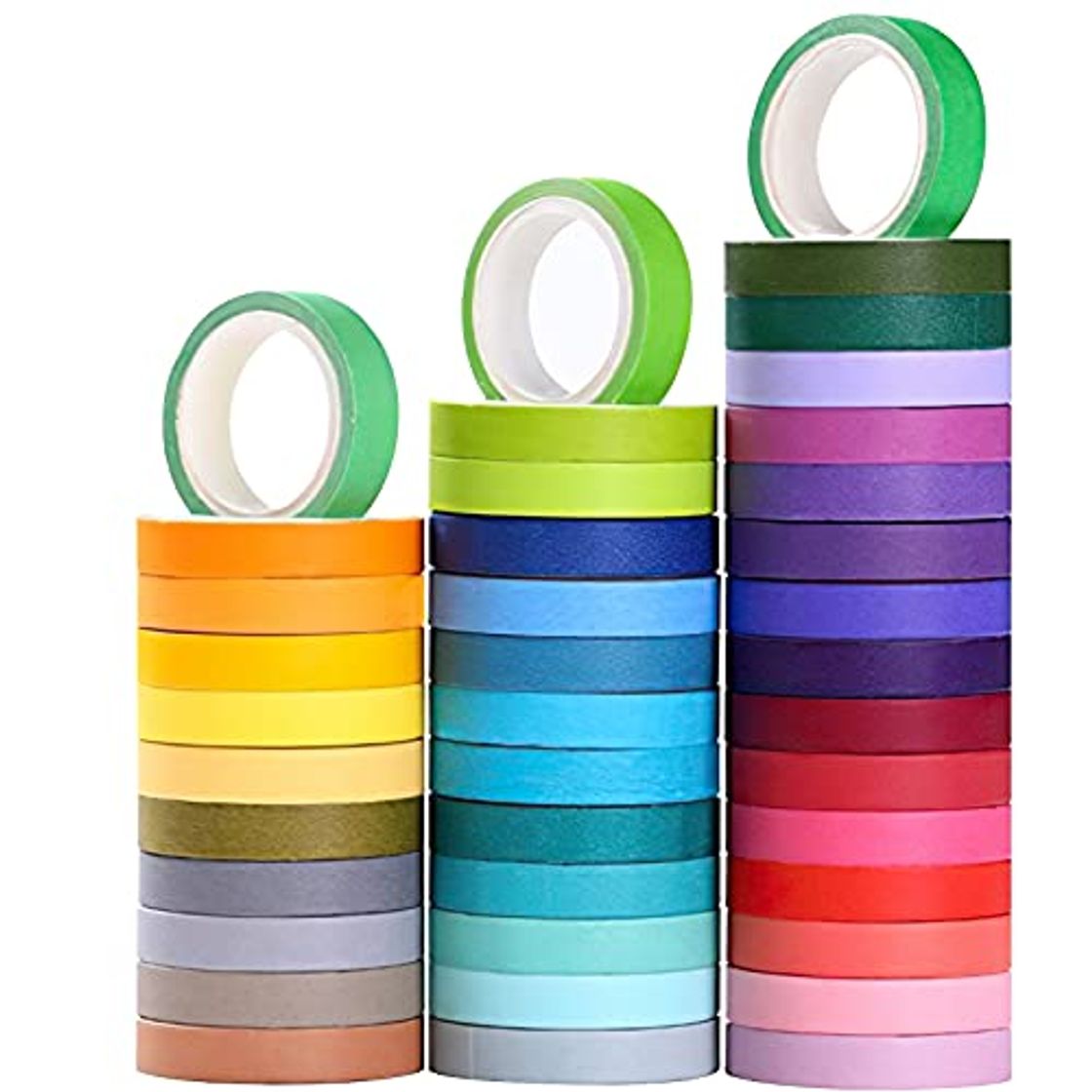 Home Washi Tape Set 40 rollos - DIY cintas adhesiva decorativa para los niños y regalos