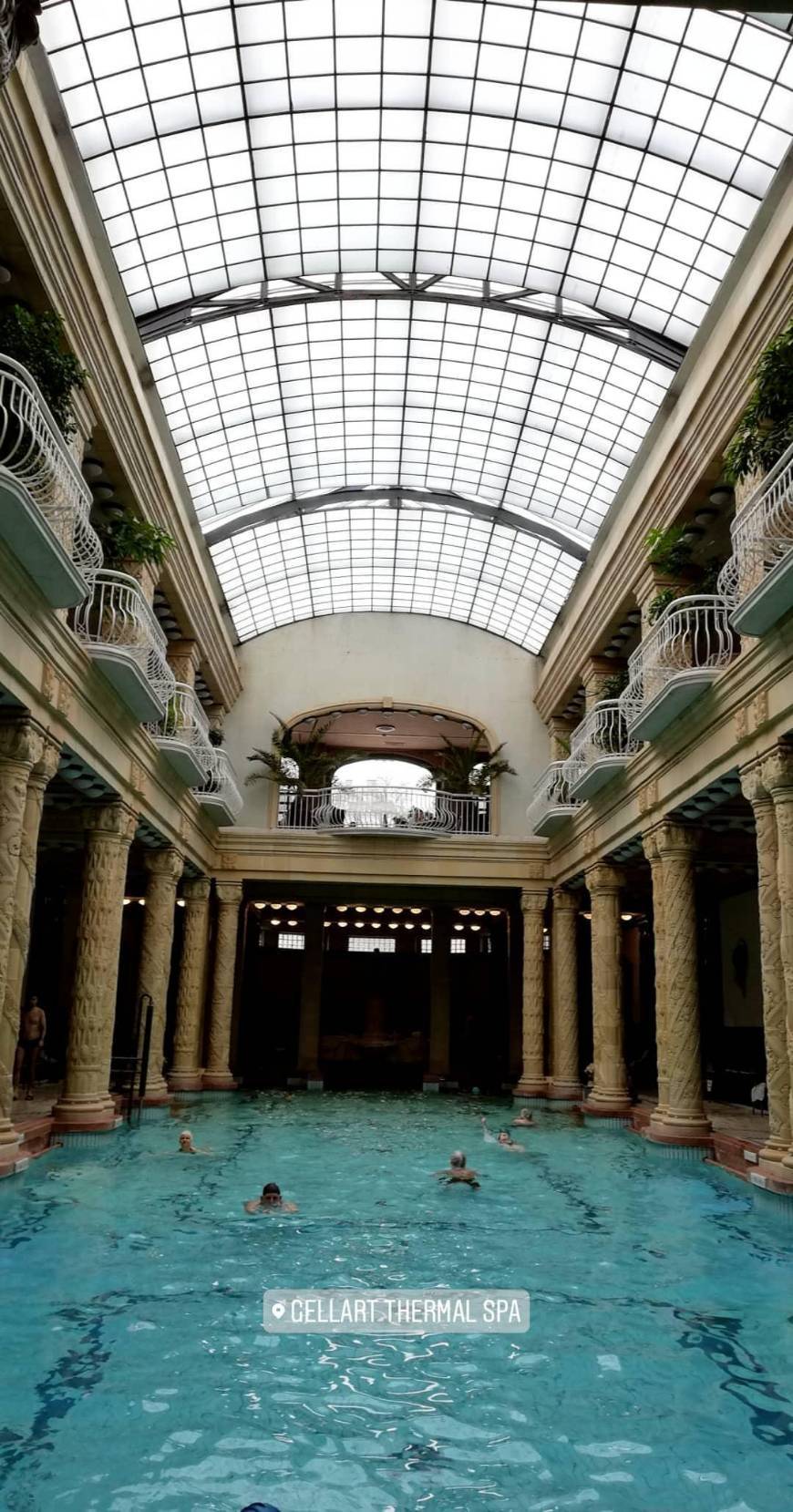 Lugar Balneario Gellért