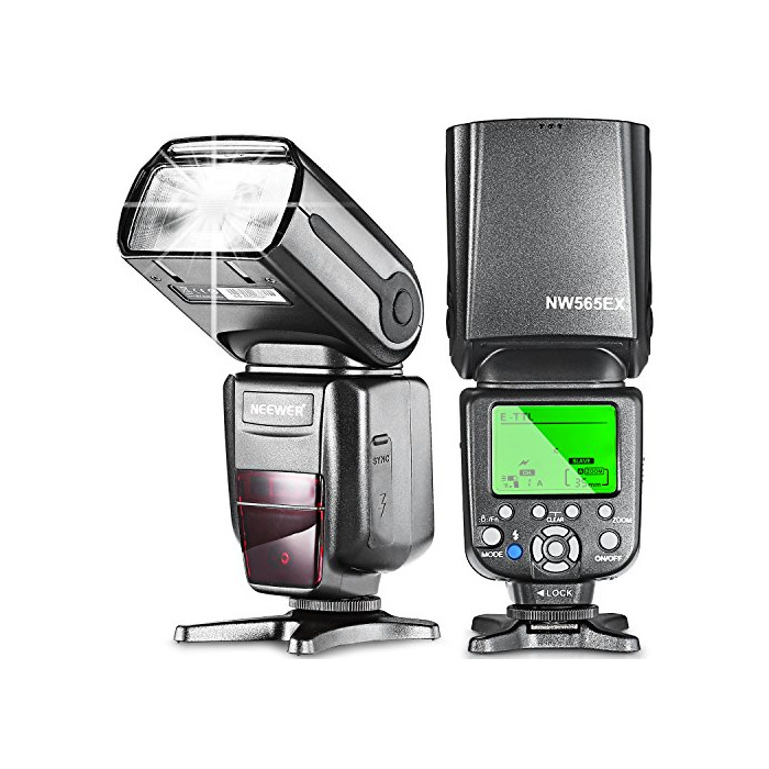 Electronic Neewer NW565EX E-TTL Flash Esclavo Speedlite para Canon 7D Mark II