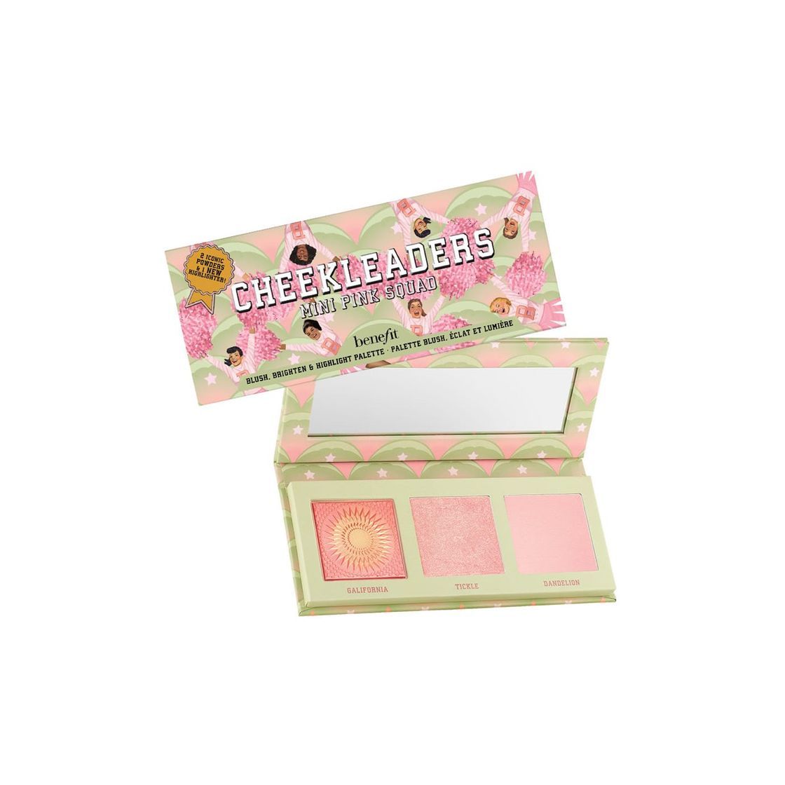 Productos Benefit Cosmetics Cheekleaders Pink Squad Mini Cheek Palette