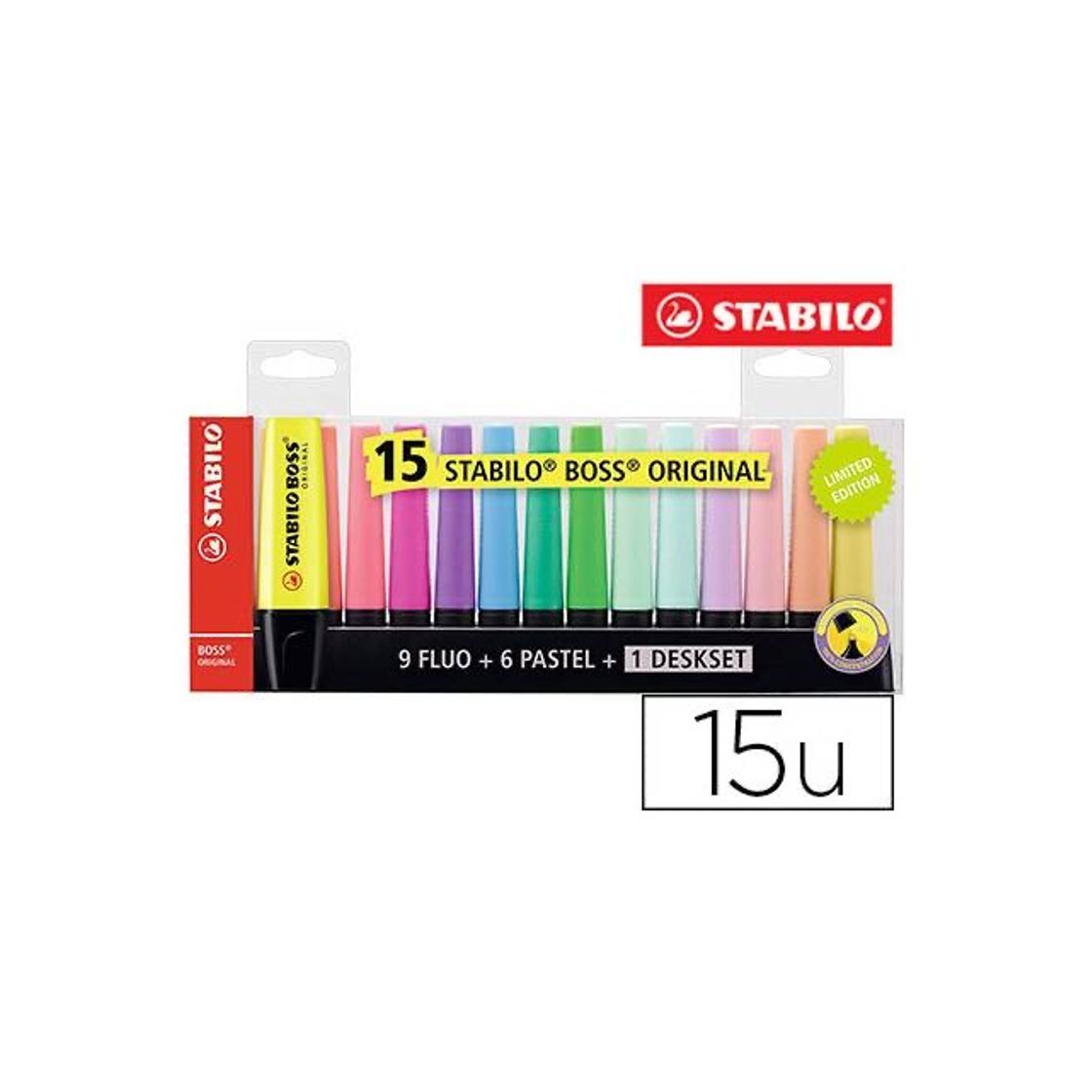 Social Rotulador Stabilo Boss 70 Fluorescente de Colores Surtidos
