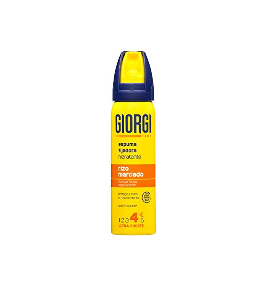 Products GIORGI LINE espuma fijadora rizo marcado ultra fuerte formato viaje spray 100 ml