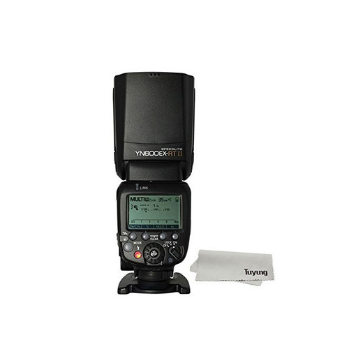 Yongnuo YN600EX-RT II - Flash maestro y esclavo Speedlite HSS TTL