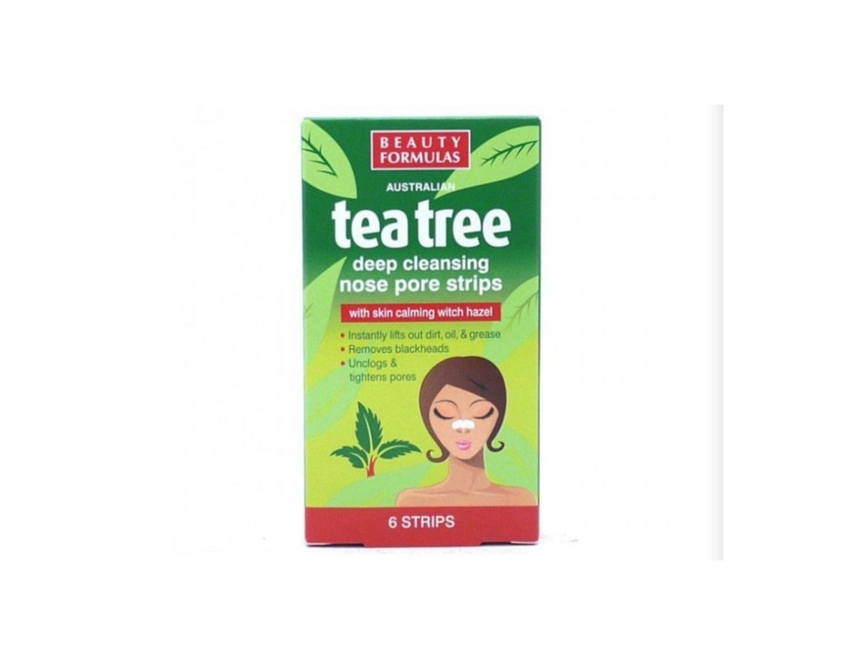 Producto 6 Tiras anti puntos negros nariz TEA TREE 1€