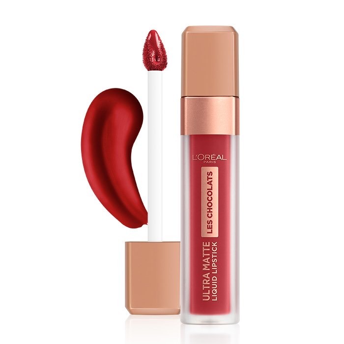 Fashion Les Chocolats Labial Líquido Mate 864 Rubí Sabroso | L'Oréal París