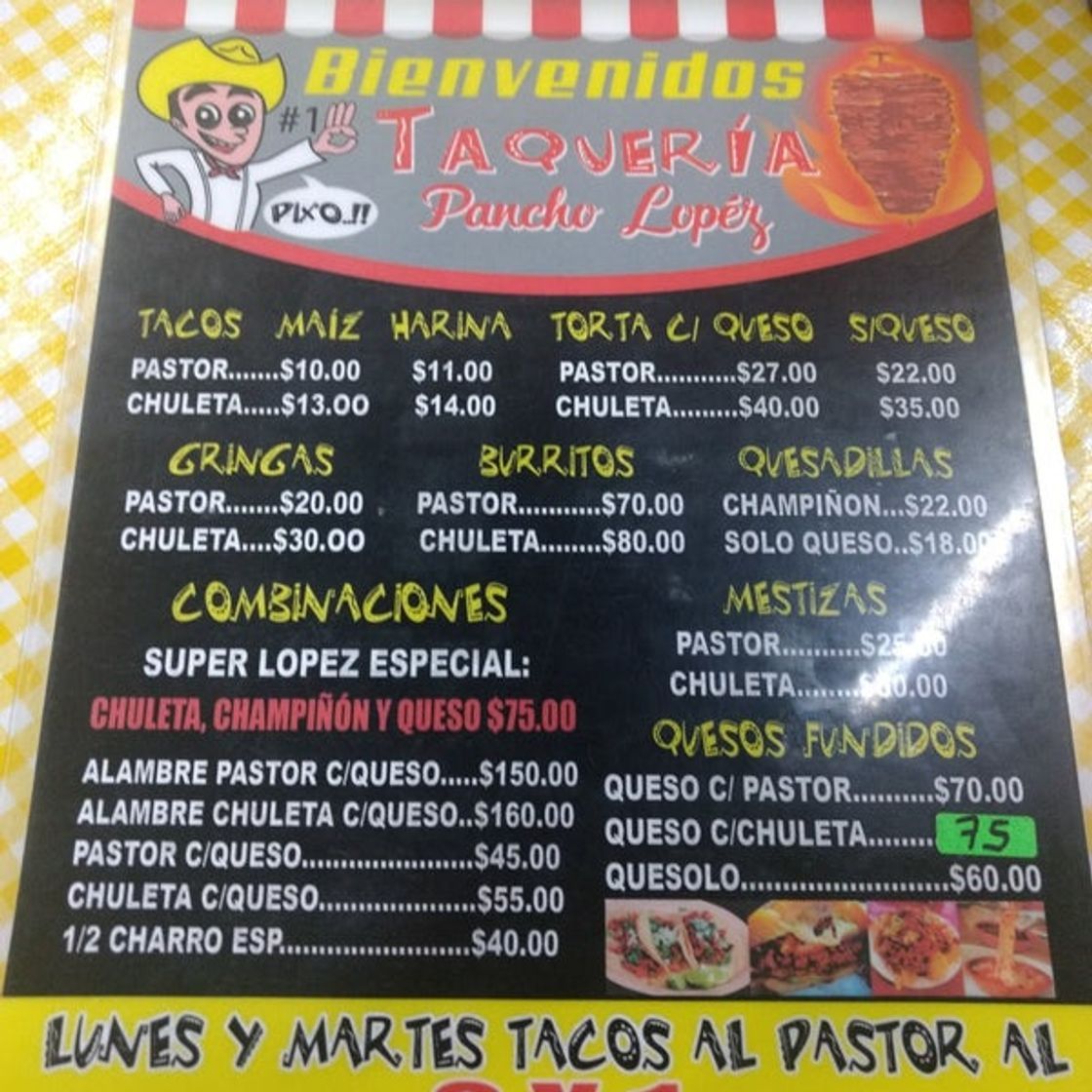 Restaurantes Pizzería Pancho López