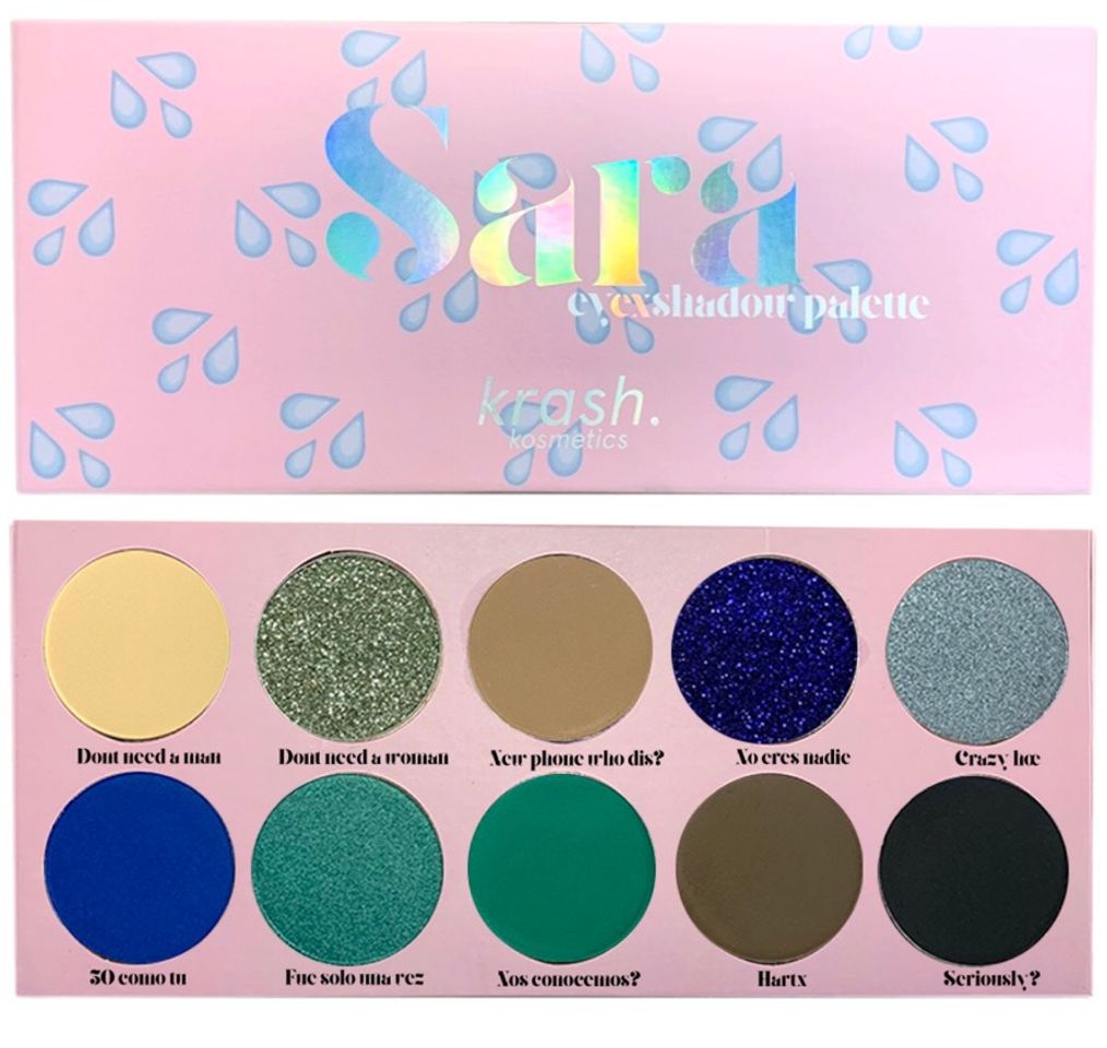 Producto eyEXshadow Palette - Sara - Krash Kosmetics