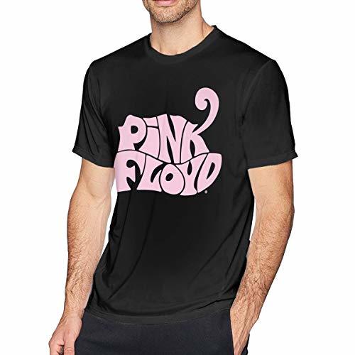 Moda Fomente Pink F-Loyd - Camiseta para Hombre, Color Negro Negro Negro