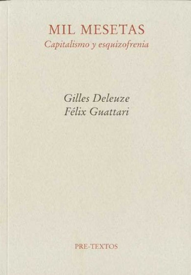 Book Mil mesetas: Capitalismo y esquizofrenia