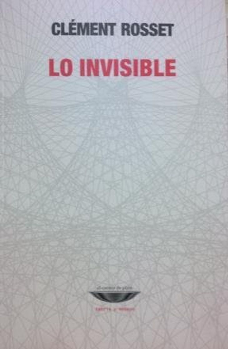 Book Lo invisible