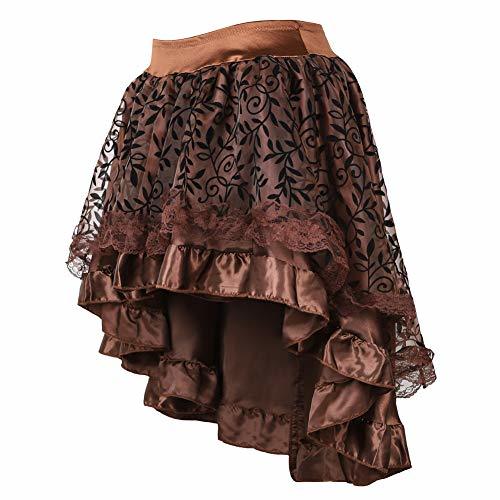 Product Grebrafan Steampunk Mujer Falda Estética Punk