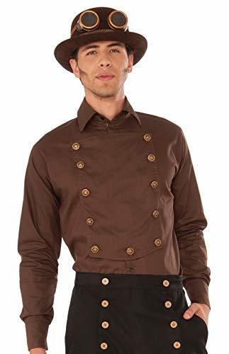 Forum Novelties X76370 Steampunk - Camisa para hombre