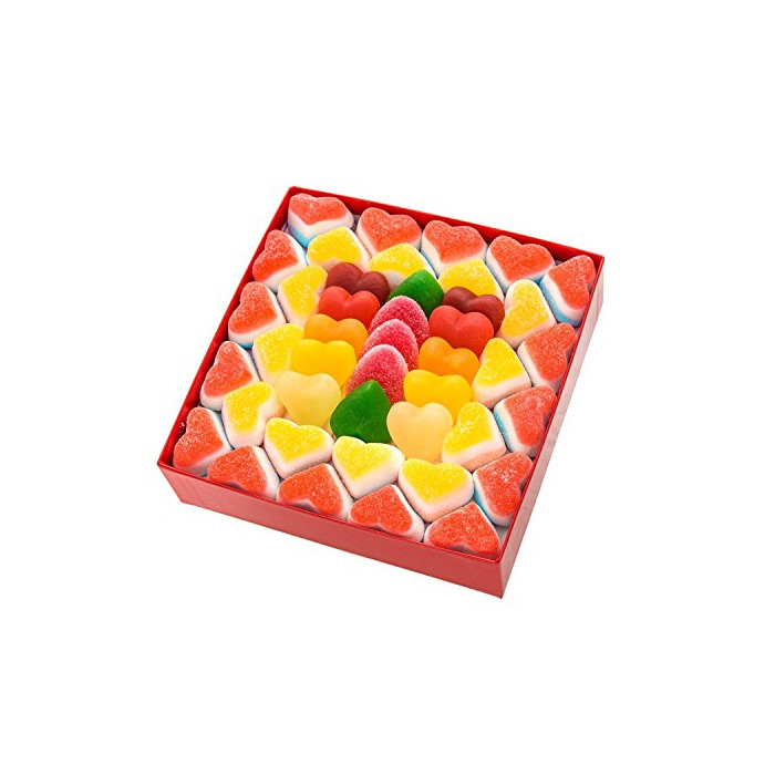 Social Caja Regalo Original de Corazones, con tres