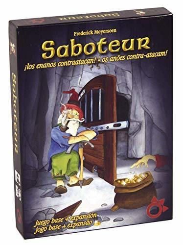 Amigo - Saboteur, juego base con expansión, juego de mesa en español