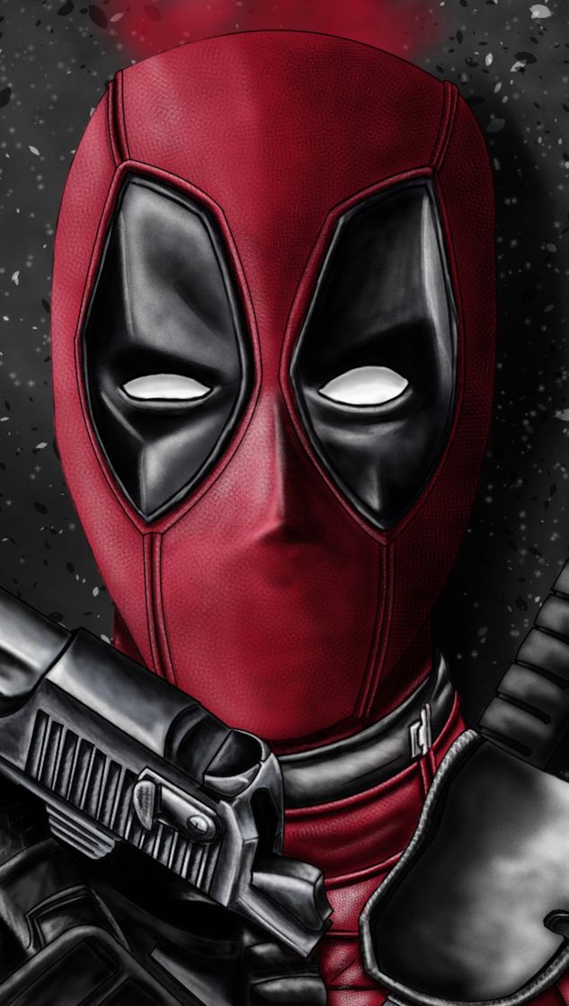 Fashion Deadpool con pistola Fanart Fondo de pantalla 4k Ultra HD 