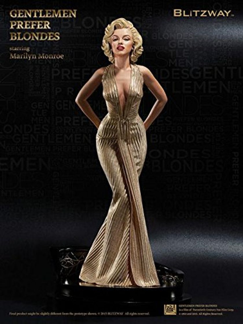 Product Estatua Marilyn Monroe Los caballeros las prefieren rubias